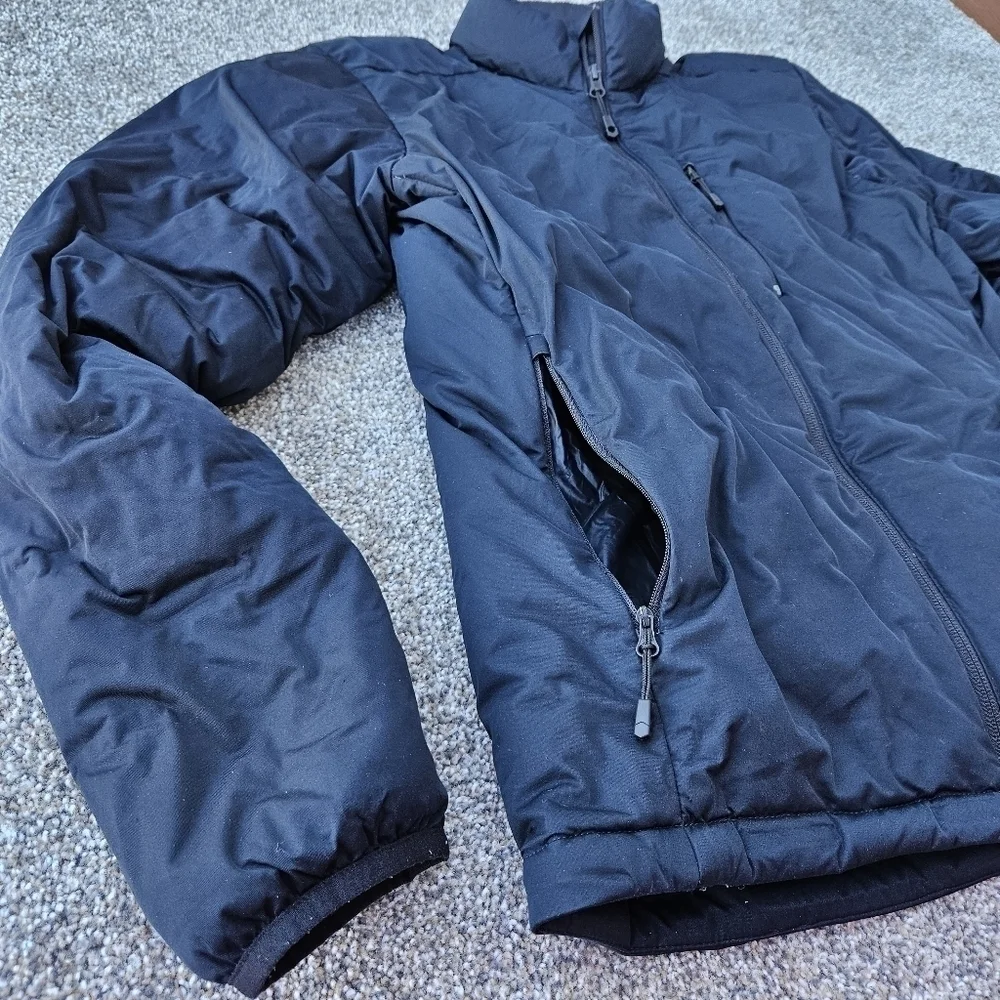 Mountain Hardwear Stretchdown 750 Fill Goose Down Jacket Black Coat Men's Small